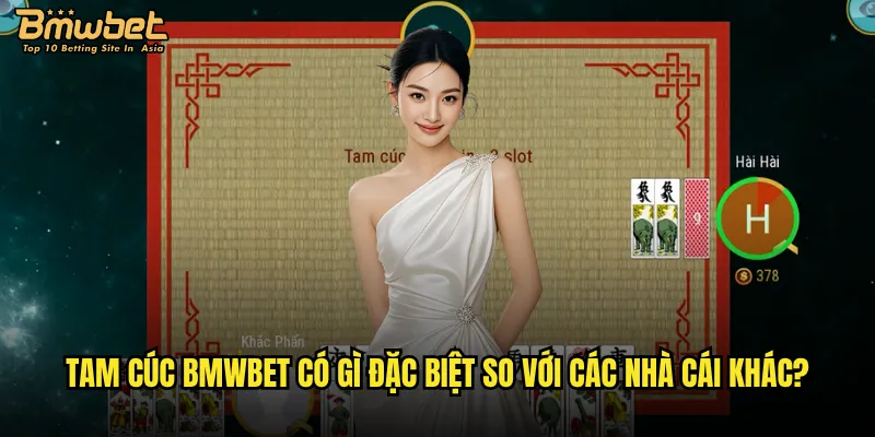 Tam cúc Bmwbet có gì đặc biệt so với các nhà cái khác?